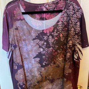 Floral 3x shirt